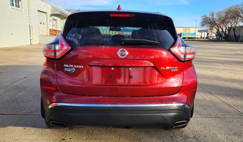 2017 Nissan Murano Platinum AWD full